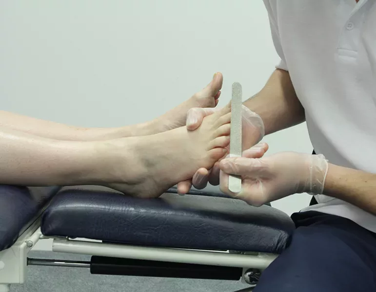 Ingrown toenail football physio injury